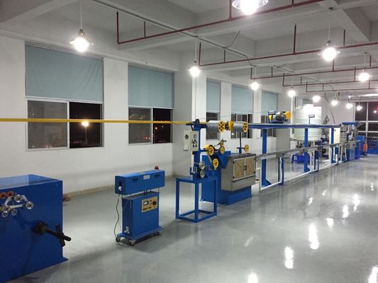 Jacket Sheath PE PVC Cable Extruder / Electrical Cable Manufacturing Machine