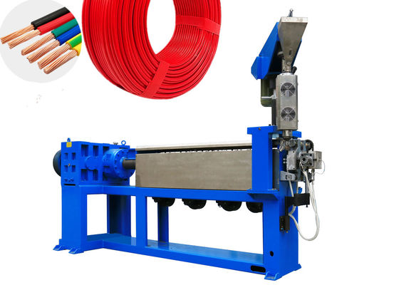 60KW Cable Extruder Machine  ,  PVC Cable Extrusion Machine Line