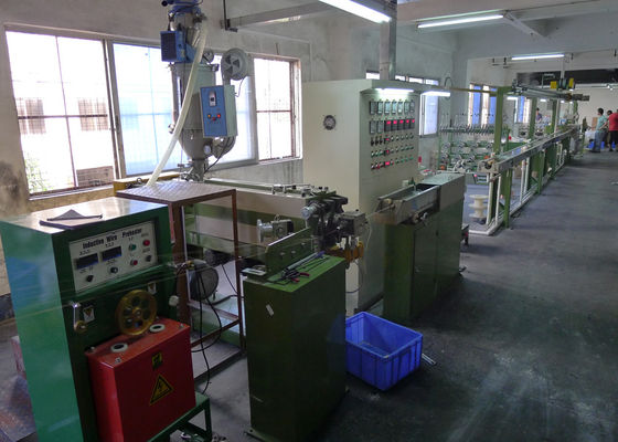 High Speed Ptfe Teflon Cable Extruder Extrusion Production Line
