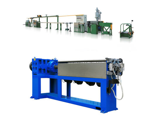 High Speed Pvc Cable Extruder Line Wire Extrusion Production