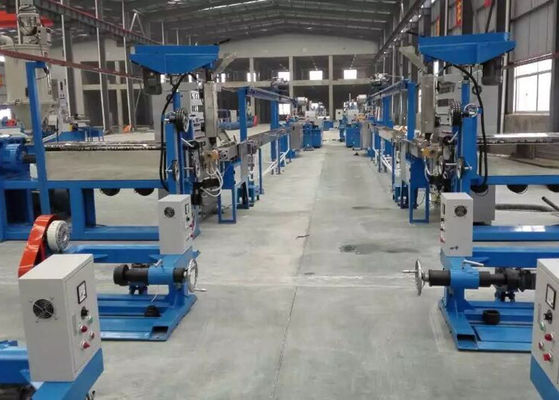 Automotive Wire Making Machine 0.5-2.5mm Cable Extrusion Line