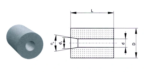 Multiple Type Tungsten Carbide Wire Drawing Dies / Wire Drawing Mold 1