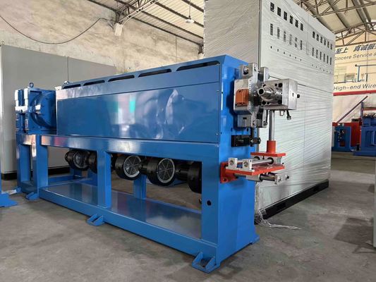 High Speed PVC Wire Extruder Machine Line 280kg/h For 10 16 25 Cable