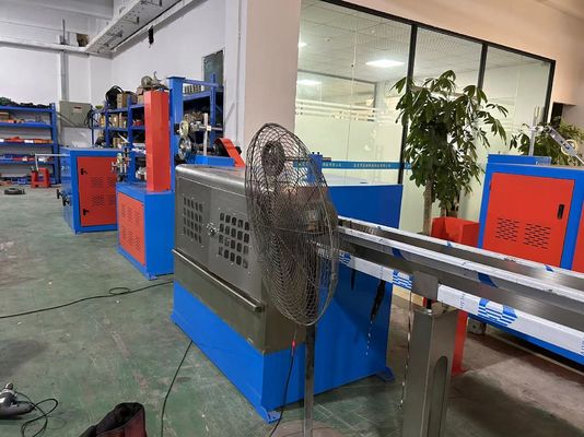 Cat5 / Cat6 Internet Cable Extrusion Line 7.5kw Wire Production Line For Cable 0.5 0.75