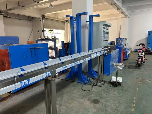 Cat5 / Cat6 Internet Cable Extrusion Line 7.5kw Wire Production Line For Cable 0.5 0.75