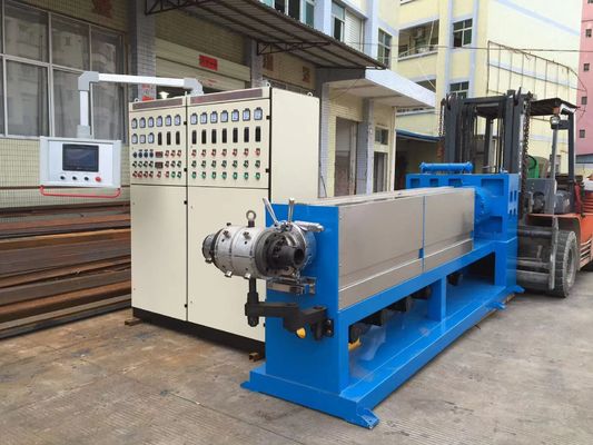 PVC PE XLPE Power Cable Extrusion Machine , 150 Extruder Extrusion Machine