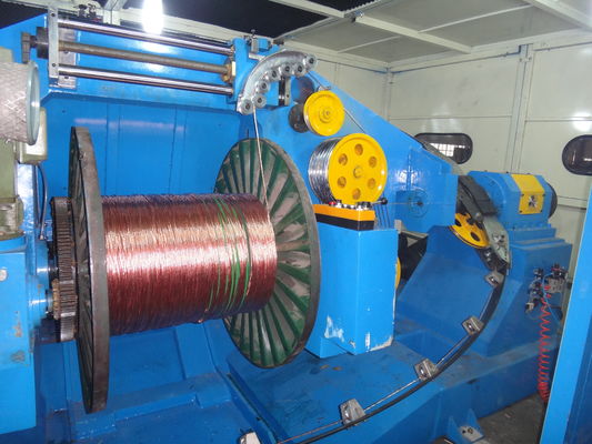 800RPM Double Twisting Copper Bunching Machine For Power Cable / Copper Conductor