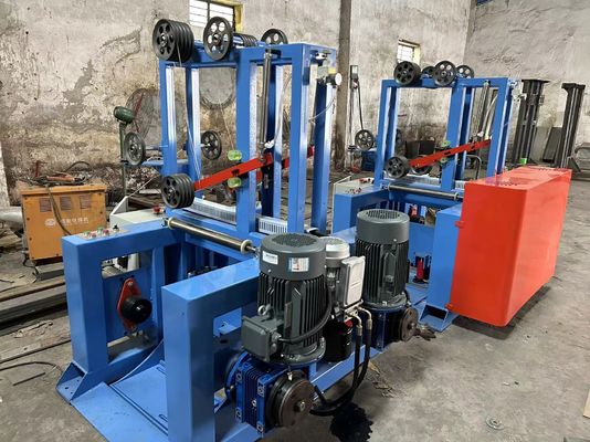1250 High Speed Double Twist Bunching Machine For Wire / Cable 10 16 25 4*2.5