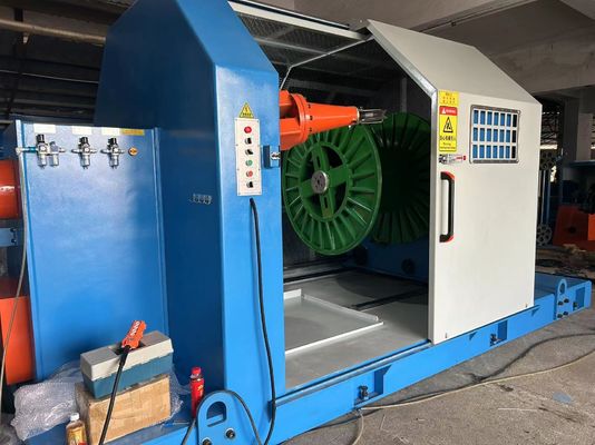 4*2.5 Cable Twisting Machine 22kw Cantilever Type Wire Twist Machine