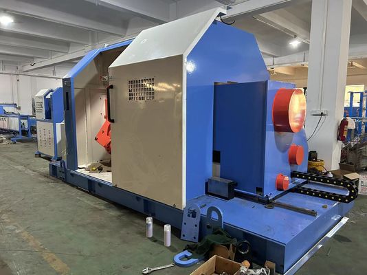 High Speed Double Twist Wire Bunching Machine , 1250 Cable Stranding Machine