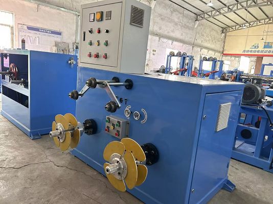 High Speed Wire Coil Making Machine , 630 Double Head Cable Coil Machine