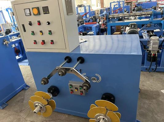 630 Double Head Wire Bobbin Winding Machine , 200m/min Automatic Wire Wrap Machine