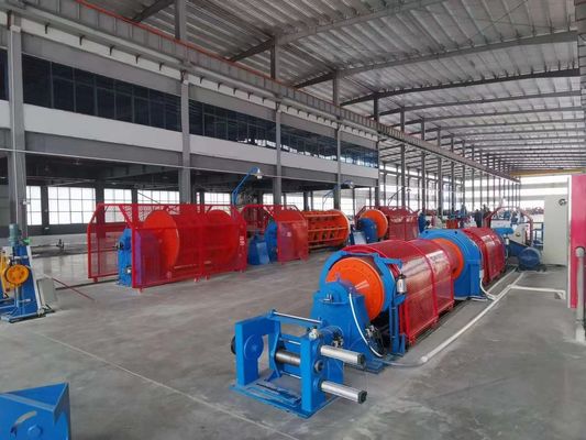 500RPM 630 Copper Bunching Machine , 10 16 25 35 Cable Stranding Machine