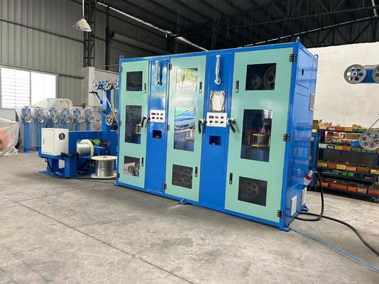 Single Double Thriple Layer Electric Cable Tapping Machine With Yaskawa Inverter