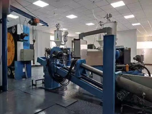 XLPE 35kv-132 Kv Power Cable 3 Layer Co Extrusion Machine Line