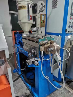 PTFE Wire And Cable Extruder Machine 60kg/H 11KW With Siemens Motor