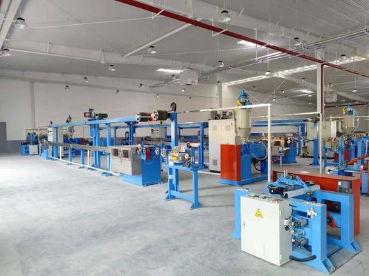 Low Smoke Zero Halogen 80 Cable Extrusion Machine Production Line