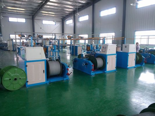 Electronic 1.5 2.5 Cable Extrusion Line Machine For Jacket Sheath PVC Cable