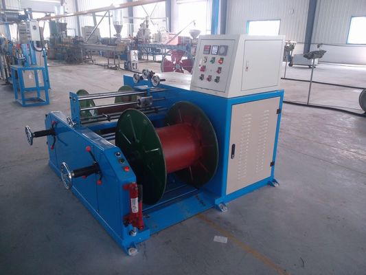 High Speed PVC Plastic Wire Extruder ,  140kg/h Cable Manufacturing Machine
