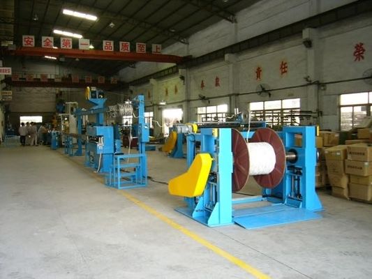 2*1.5 2*2.5 Cable Extruder Machine High Speed 70mm Extrusion Machine