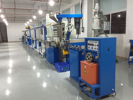 2*1.5 2*2.5 Cable Extruder Machine High Speed 70mm Extrusion Machine