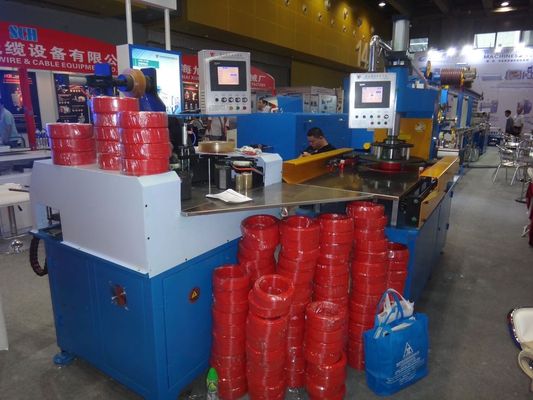 Jacket Sheath PE PVC Cable Extruder / Electrical Cable Manufacturing Machine