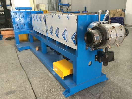 120 Power Cable Extrusion Machine / Industrial Extruder Machine Cable 4*16 4*35