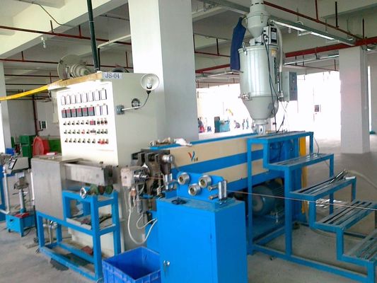 1.5 2.5 Wire Extruding Machine , Jacket Sheath Cable Extrusion Line