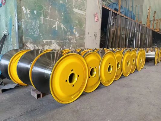 Double Layer Steel Cable Bobbin 630mm Steel Iron Material