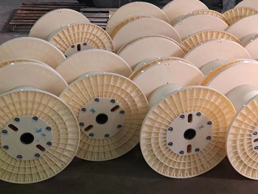 Customized ABS Plastic Wire Spool 300mm Bobbin Drum For Cable Wires