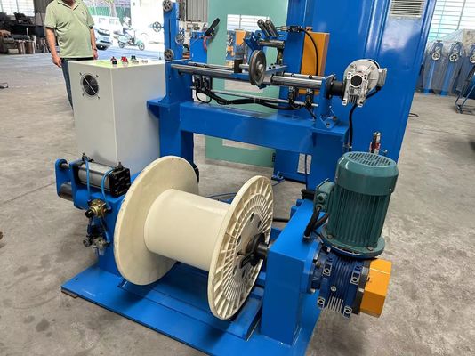Vertical Automatic Copper Tapping Machine 2500RPM-3000RPM Cable Wrapping Machine