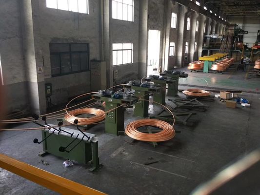 8mm Copper Continuous Casting Machine 2400mm/min For Cable 1.5 2.5
