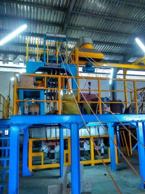 3000 Ton Copper Upcast Machine 2400mm/min Upward Casting Machine