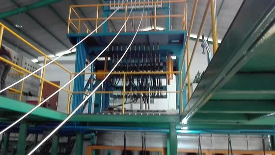 Continuous 8-17mm Copper Upcast Machine 2000 Tons For Cable 1.5 2.5