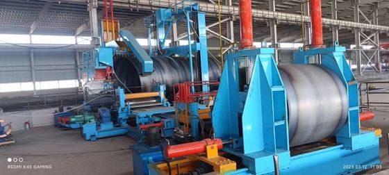 YY800 Spiral Welded Pipe Making Machine Production Line Steel Tube Making Machine