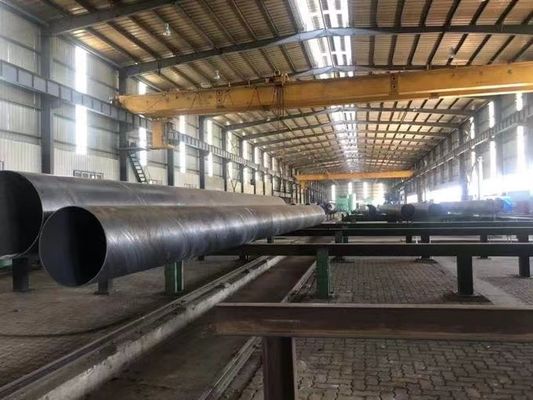 SSAW Spiral Welded Pipe Making Machine Front Swing Spiral Pipe Mill