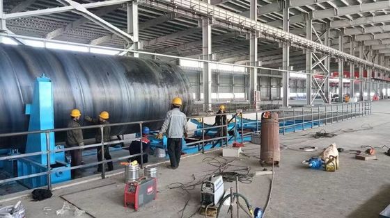 Q235 Q355 X60 X70 X80 Spiral Welded Pipe Making Machine / Welded Tube Mill Machine