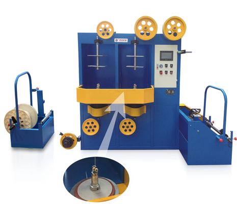 Fire Shield Cable Taping Machine , Double Layer 630 Wire Tapping Machine