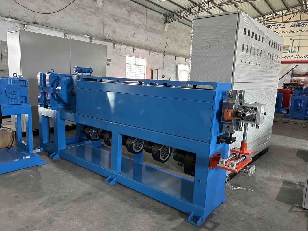 High Speed PVC Wire Extruder Machine Line 280kg/h For 10 16 25 Cable