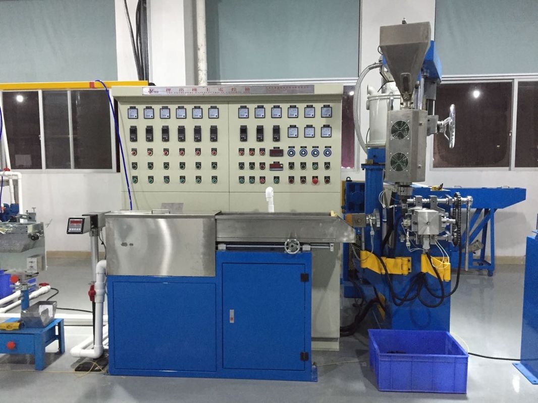 Electronic 1.5 2.5 Cable Extrusion Line Machine For Jacket Sheath PVC Cable