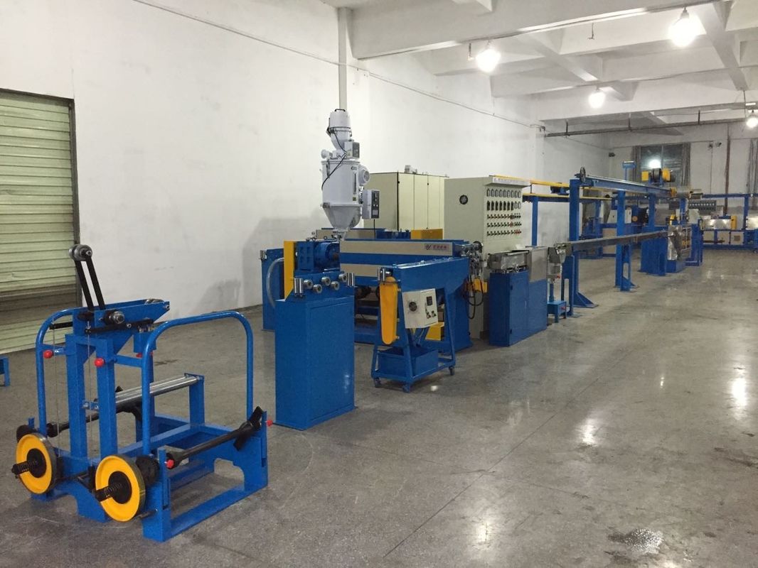 CE Copper Wire Extrusion Machine 230kg/h Electric Wire And Cable Making Machine