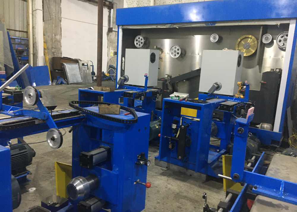 8mm To 3mm Copper Wire Drawing Machine With Annealing For Cable