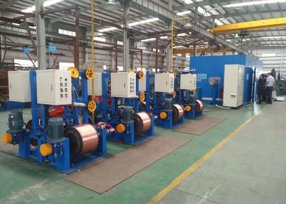1250 Double Twisting Machine Bunching Line For 25 Square Mm