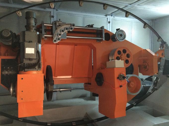 Conductor Machine Part 800RPM Double Twisting Copper Bunching Machine For Power Cable / Copper ...