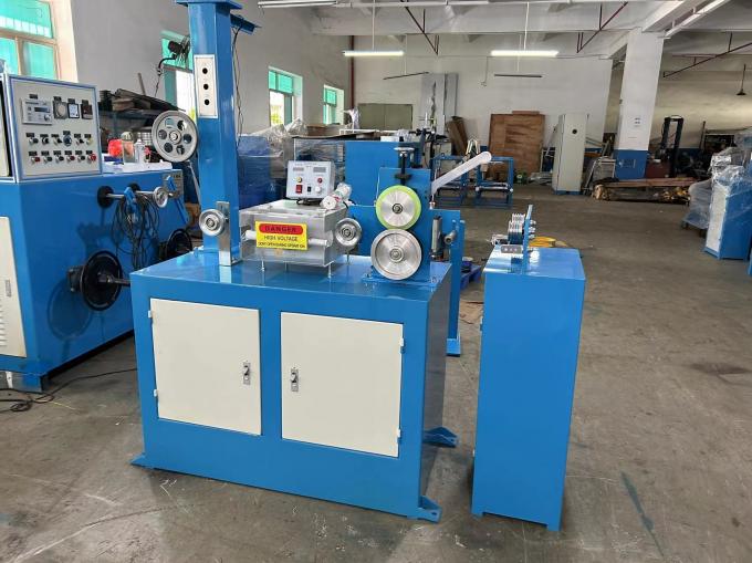 Wire Raceway Extruder PTFE Wire And Cable Extruder Machine 60kg/H 11KW With Siemens Motor